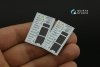 Quinta Studio QD48433 F-15I 3D-Printed coloured Interior on decal paper (Academy) 1/48